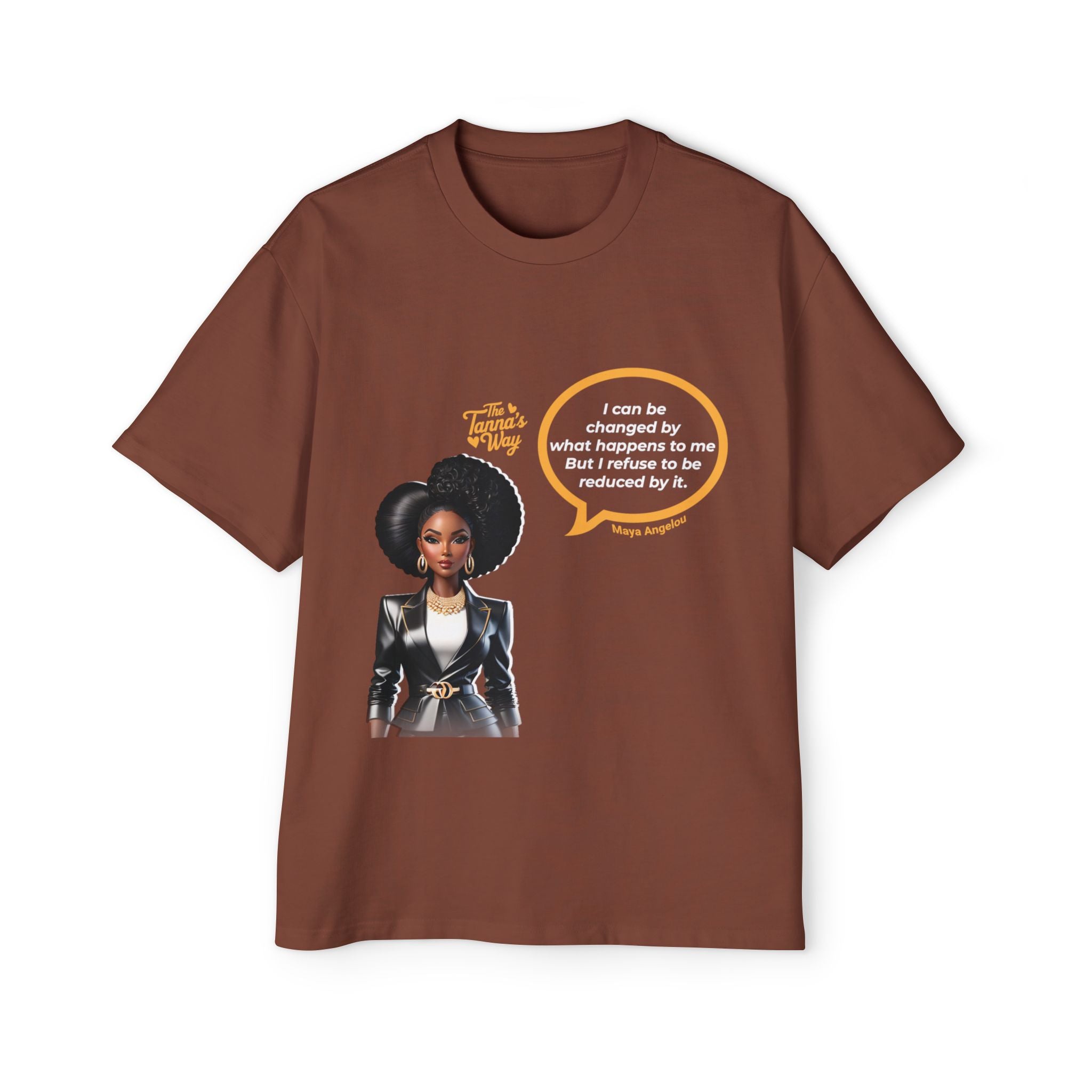 Maya Angelou 2 | Men's Heavy Oversized Tee